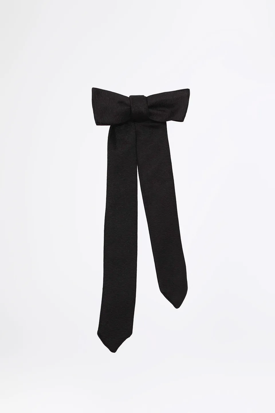 esther-perbandt-bow-tie-fliege-seide-schwarz-verstellbar image 1